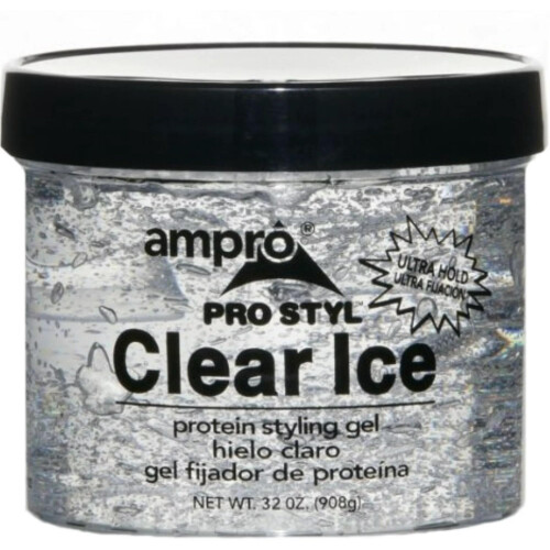 Ampro Pro Styl Clear Ice Protein Gel 32oz, AmPro 2