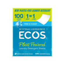 ECOS prosteradla na prac prostredky Vegan Bez plastovho dbnu Bez nepordku a tekutin prosteradla v pracce hypoalergenn listy pracho prostre