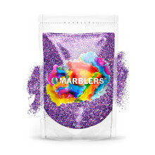 MARBLERS Holografischer Glitzer [Holo Purple] 3oz (85g) | Fein | Ungiftig, vegan, tierversuchsfrei | Gesicht Krper Lidschatten Haar Festival Party M