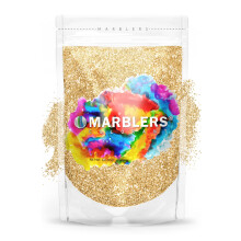 MARBLERS Twinkle Glitter [Seidenbeige] 3oz (85g) | Fein | Ungiftig, vegan, tierversuchsfrei | Gesicht Krper Lidschatten Haar Festival Party Make-up