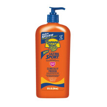 Banana Boat Sunscreen Sport Family Size Broad Spectrum Sun Care Sunscreen Lotion - SPF 50, 12 ounce (Pack of 2)