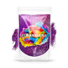 MARBLERS Holografischer Glitzer [Holo Magenta] 85 g (3 oz) | Fein | Ungiftig, vegan, tierversuchsfrei | Gesicht, K   rper, Lidschatten, Haare, Fest