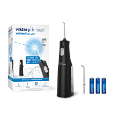 Idropulsore Waterpik senza fili, a batteria, portatile, ideale per viaggi e casa, conforme agli standard ADA. Cordless Express, nero WF-02