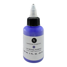 Berttande kosmetika UV -fluorescerande alkohol Airbrush Paints - 2 fl oz Gldeffekt Vattentt svettsker mycket pigmenterad flytande smink fr k