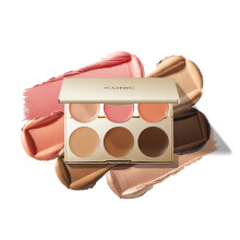 ICONIC LONDON Multi-Use Cream Blush Bronze and Highlight Palette | Cruelty-free vegaaninen meikki