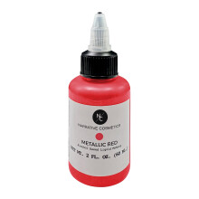 Narrative Cosmetics Metallic Alcohol Airbrush Paints - 2 fl oz Skin Safe Quick Dry Vattentt Svetttt Transferproof Flytande Makeup fr Bodypaint