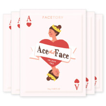 FACETORY K Beauty Gezichtsmasker - ACE THAT FACE FIRMING COLLAGEN Masker met Collageen & Paddenstoelenextract