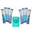 XTRENDY Cepillo de Dientes Extra Suave, 8 Pack con Mango Slim y Descanso para Dedo 1