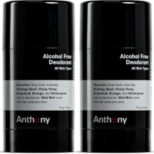 Anthony Alcoholvrije Aluminiumvrije Deodorant voor Mannen, Niet-Irriterende Koele Gel Stick voor Gevoelige Huid, Sportsterkte Formule
