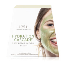 FarmHouse Fresh Hydration Cascade 3-krokov Instant Spa Facial Facial 3 ct.
