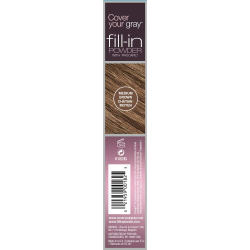 Cover Your Grey Fill-In-Puder  Mittelbraun (6er-Pack) 1