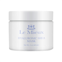 Le Mieux Hyaluronische Shea -Maske - hydratisierende Crememaske fr trockene und reife Haut mit Sheabutter & botanischen Extrakten Hyaluronsure