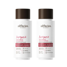 Alfheim Argan Herstel Shampoo & Conditioner Set | Sulfaatvrij & Parabenenvrij | Arganolie, Keratine & Niacinamide