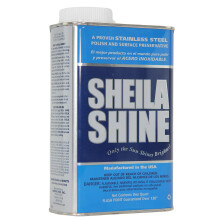 Sheila Shine 1 Quart Can Stainless Steel Cleaner and Polish Removes Grease Fingerprints Watermarks Protects Household Kitchen Surfaces Stainless