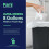 PAMI Medium 8-Gallons Vuilniszakken 100-Pack, Wit - Sterke Multifunctionele Plastic 2