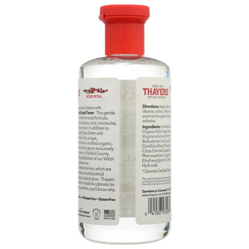 Thayers Rose Petal Witch Hazel con aloe vera - 12 once (2 pacchetti) 2