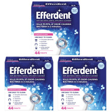 Efferdent mufogsortisztt tablettk, teljes tiszttszer fogptlsokhoz s fogszati ??kszlkekhez 44 tabletta