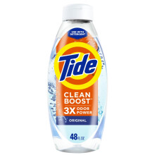 Tide Deep Cleansing Fabric Rinse with 3X Odor Power Original Scent 48 oz