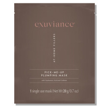 EXUVIANCE Pick-Me-Up aufpolsternde Maske mit reiner Hyaluronsure und Koffein fr sofortige aufpolsternde Feuchtigkeitsversorgung  sorgt fr glatte,