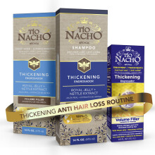 Tio Nacho Versterkende Haarverzorgingsset - Shampoo, Conditioner en Behandeling voor Fijn Haar