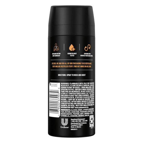 AXE Krperspray Dark Temptation, Gre 4 Unzen (6er-Pack) von AX 1