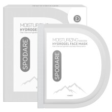 Masque sportif Spodare - masque facial hydrogel hydratant - antioxydant et hydratation rapide apres exercice - contiennent l'acide hyaluronique e