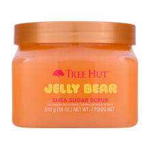 Tree Hut Jelly Bear Shea Sugar Scrub | Le gommage corporel exfoliant limine la peau sche morte pour une sensation douce et hydrate | Nourrisse