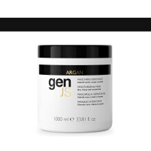 Masilla para el cabello hidratante del gnero: enriquecido con aceite de argn y aceite de linaza para el cabello seco y tratado - Hidratizante anti