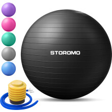 STOROMO Cvicebn mc Jgov mc (s nvodem na cvicen) Extra siln protiskluzov mc na cvicen s hmotnost 2500 lb pro tehotensk porod a stabilitu
