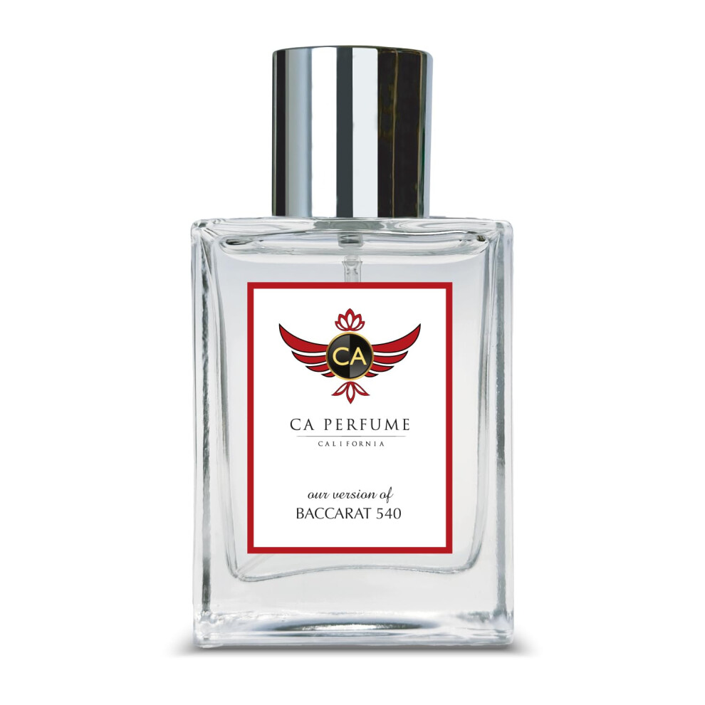 Ca Perfume Impression Of Maison Francis Baccarat 540 For Women Men Replica Version Fragrance Dupes Concentrated Long Lasting Eau De Parfum Sample