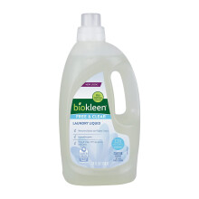 Biokleen, Flüssigwaschmittel, Frei & Klar, Duftstofffrei, 64 fl oz (1,89 L)