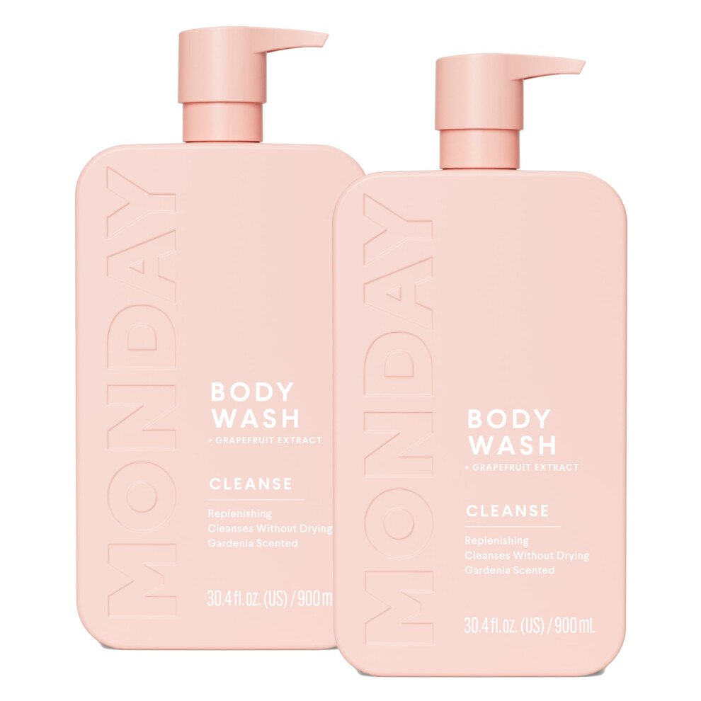 Monday Haircare Cleanse Body Wash With Grapefruit Extract Hyaluronic Acid Shea Butter Coconut Oil For Normal To Oily/Combination Skin 900 Ml (