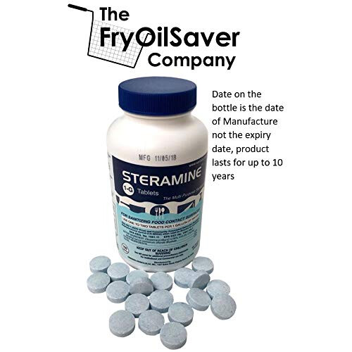 PACK DE 4 comprim   s de d   sinfection steramine avec 30x QT-10 Brouilles de test st   rilines Solution de contact     plusieurs usage 1