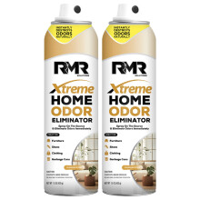 RMR Xtreme Home Odor Eliminator Spray - Neutralize Furniture Tj Sko Affaldsspande og mere 15 Ounces 2-Pack uparfumeret