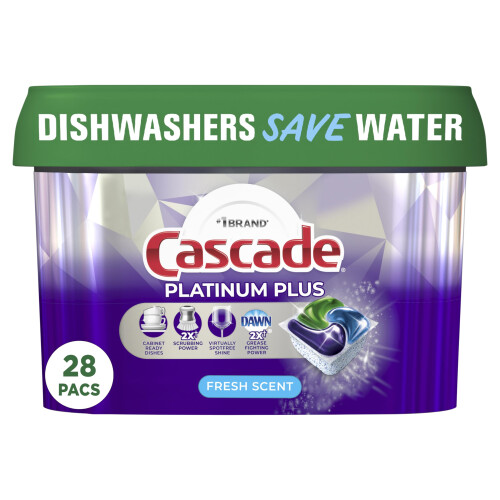 Cascade Platinum Plus Pods Dish lave-vaisse