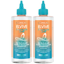 L'Oreal Paris Elvive Dream Lengths Curls No Build-Up Shampoo Micelar Sulfato de Silicone e Sem Parabenos com cido Hialurnico e leo de Rcino.