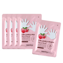 Tonimoly Ik ben mooi perzik handmasker 2 tellen (pakket van 5)