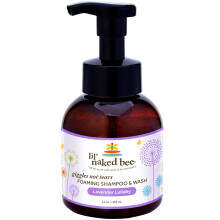 Lil Nudo Naked Lavender Lullaby Ritine non lacrime shampoo in schiuma e lavaggio (12 once) shampoo per bambini e lavandino per bambini per bambini -