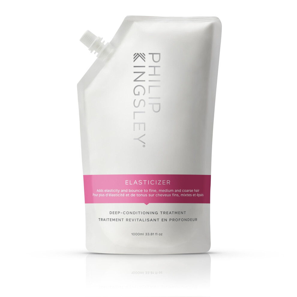 Philip Kingsley Elasticizer Deep-Conditioning Treatment Eco Refill Pouch 1000ml - Image 4
