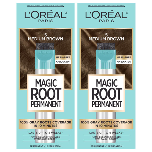 L’Oréal Paris L'Oréal Paris Root Rescue Marrón Medio 5 2PK