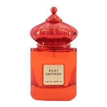 Matin Martin Silky Saffron Holzig-wrziges Unisex-Reiseparfm mit Safran- und Ledernoten Parfm fr Mnner Arabisches Parfm fr Frauen 3,4 o