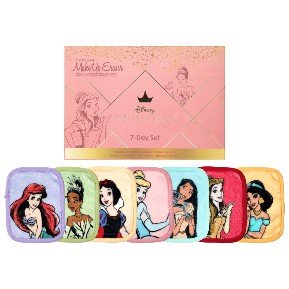 The Original Makeup Eraser 7-Day Set Erase All Makeup With Just Water Including Waterproof Mascara Eyeliner Foundation Lipstick Sunscreen