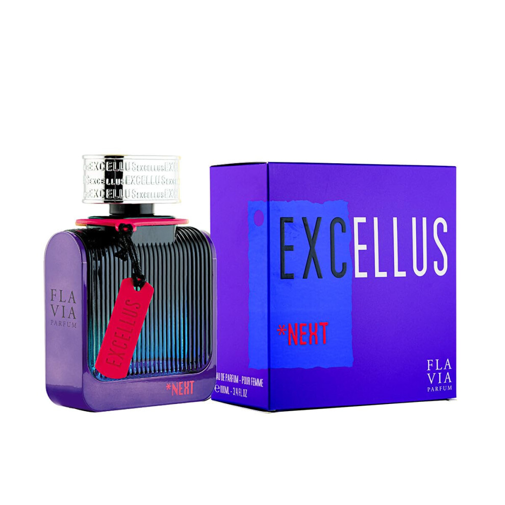 Flavia Pink/Black Excellus Next For Women - 3.4 Oz Edp Spray