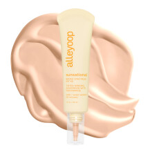Alleyoop Sunsational Tinted Moisturizer Sunscreen for Face Broad Spectrum SPF 50  100% Mineral Sunscreen with Jojoba  Protects Hydrates and Sooth