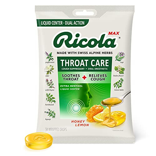 RICOLA CGH DRP MX HNY LM (6x34,00)