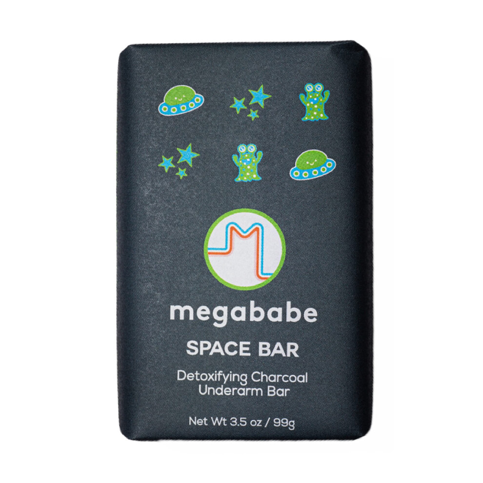 Megababe Underarm Bar Soap - Space Bar | With Detoxifying Charcoal for Odor Control | 3.5 oz-image-OPC-PHXTBYP-NEW