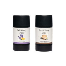 Each & Every Deodorante Naturale - Senza Alluminio per Uomini e Donne - Multipack con Cedro & Vaniglia e Lavanda & Limone