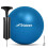 Bola de pilates trideer, 7-8 polegadas, com bomba, pequena bola de terapia de exerccio para ioga, barra de fora central, exerccios de fisioter 1