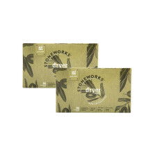 Grijp groene stenen wreedheidsvrije droger sheets | Zacht stoffen friveren kleding en vermindert statische klinger en rimpels | Plant gebaseerd |