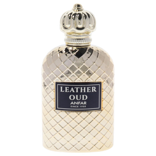 Anfar Leather Oud - Gold Edition for Men - 3.4 Oz EDP Spray 1